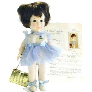 Effanbee "Day By Day" Tuesday Child Doll 1980 Vintage 11" Ballerina Original Tag